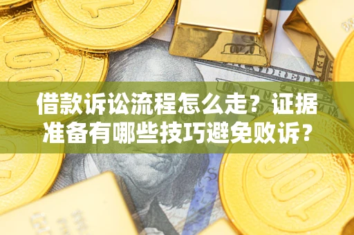 北京借款诉讼流程怎么走？证据准备有哪些技巧避免败诉？