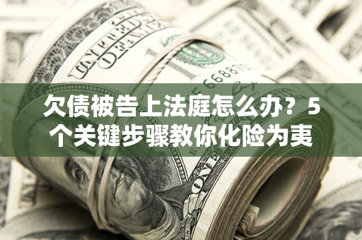 北京欠债被告上法庭怎么办？5个关键步骤教你化险为夷